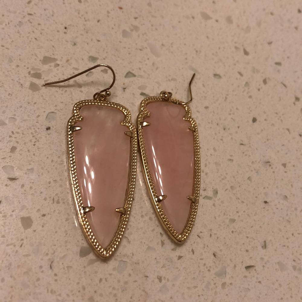 Kendra Scott blush earrings